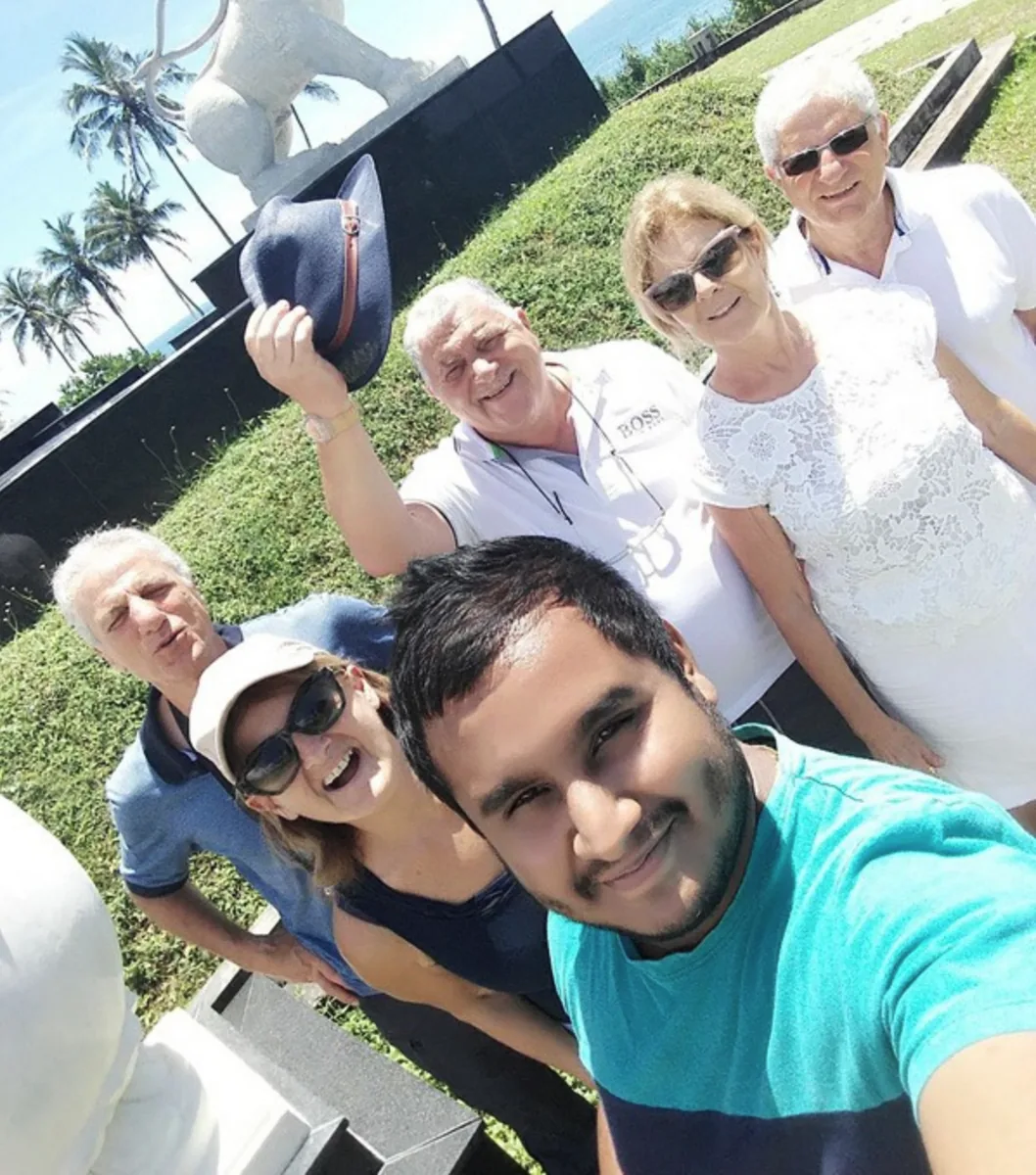 タクシーチャーターを利用した旅行客の写真 3
