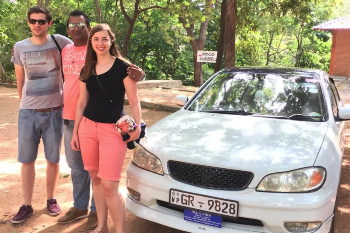 スリランカでタクシーチャーターを利用した旅行者の参考写真4