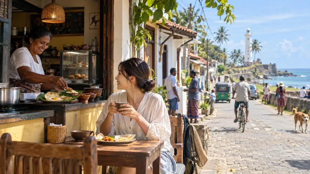 スリランカの短期旅行の過ごし方を表したイメージ画像