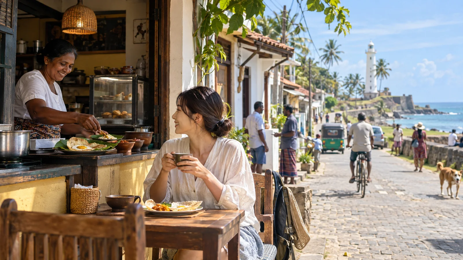 スリランカの短期旅行の過ごし方を表したイメージ画像